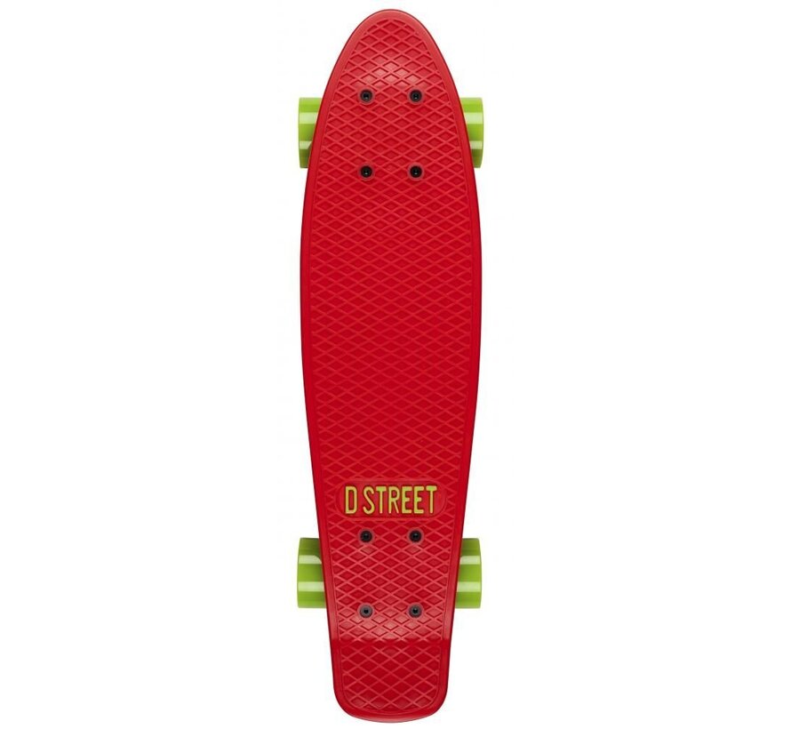 D-STREET PENNY BOARD, ROOD/LIME
