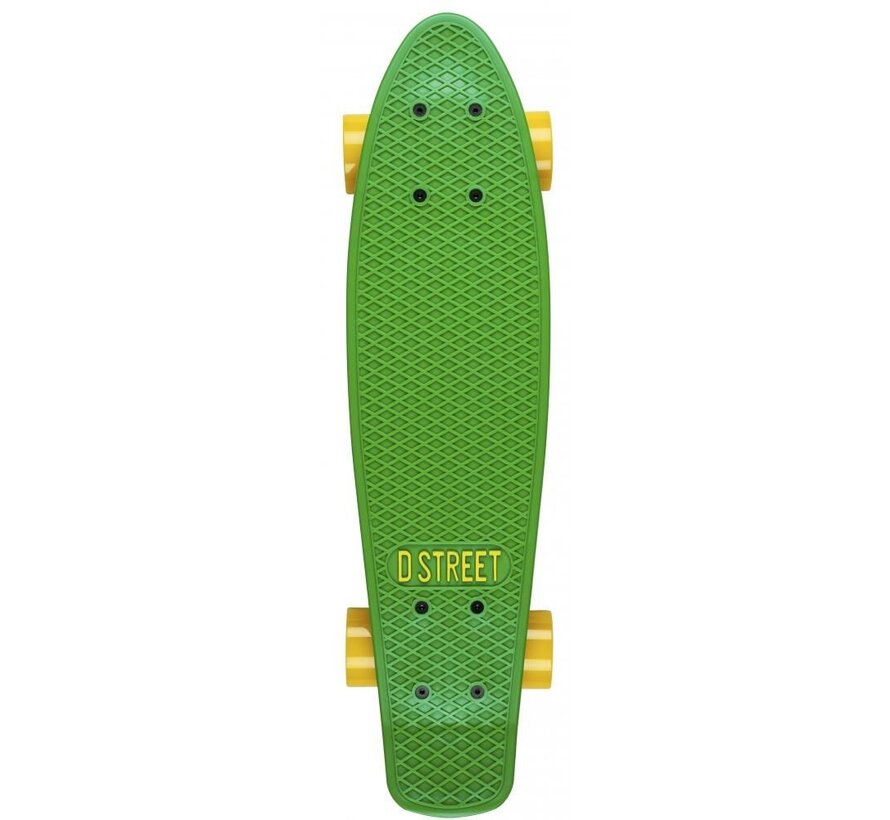 D-STREET PENNY BOARD, GROEN/GEEL