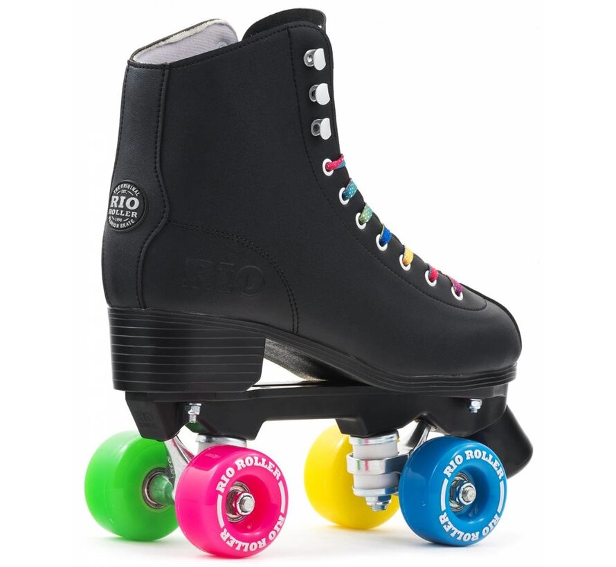 RIO ROLLER FIGURE QUAD SKATE ZWART