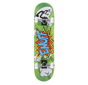 ENUFF SKATEBOARDS ENUFF POW II MINI SKATEBOARD, GROEN