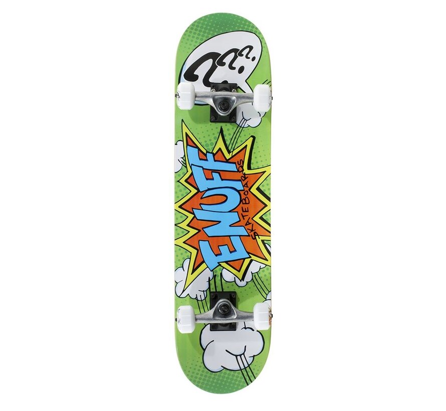 ENUFF POW II MINI SKATEBOARD, GROEN