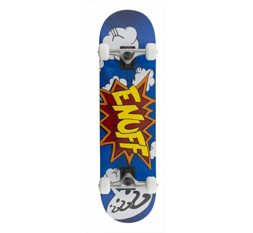 ENUFF POW SKATEBOARD, BLAUW