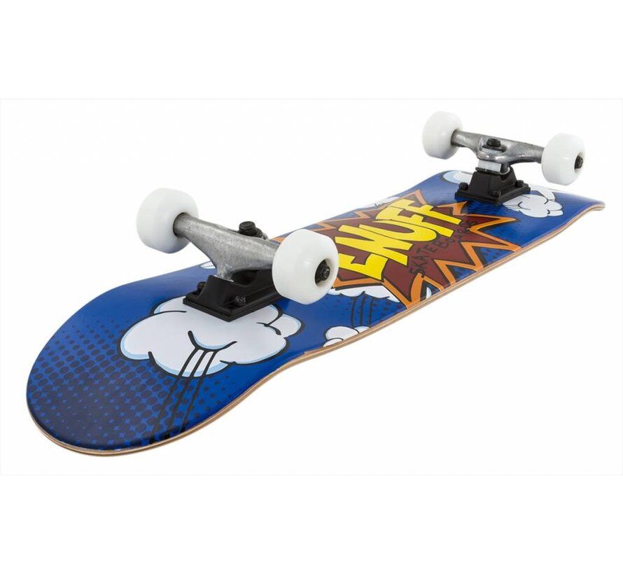 ENUFF POW SKATEBOARD, BLAUW