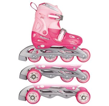 Nijdam NIJDAM VERSTELBARE MEISJES SKEELERS/ROLSCHAATSEN