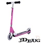 JD BUG 8+ Classic Street 120, Roze