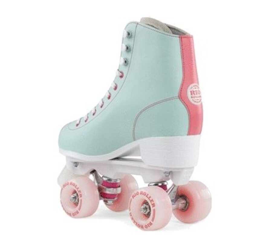 FIGURE SCRIPT TEAL ROLSCHAATSEN