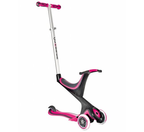 GLOBBER GLOBBER 5 IN 1 KINDERSTEP, 1+ ROZE