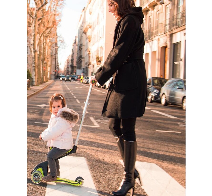 GLOBBER 5 IN 1 KINDERSTEP, 1+ ROZE