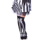 HALLOWEEN SKELET STAY-UP STOCKINGS