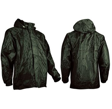 RALKA REGENJACK SENIOR, ZWART