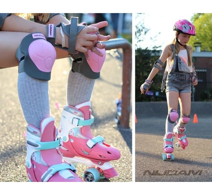 NIJDAM BESCHERM SET ROZE