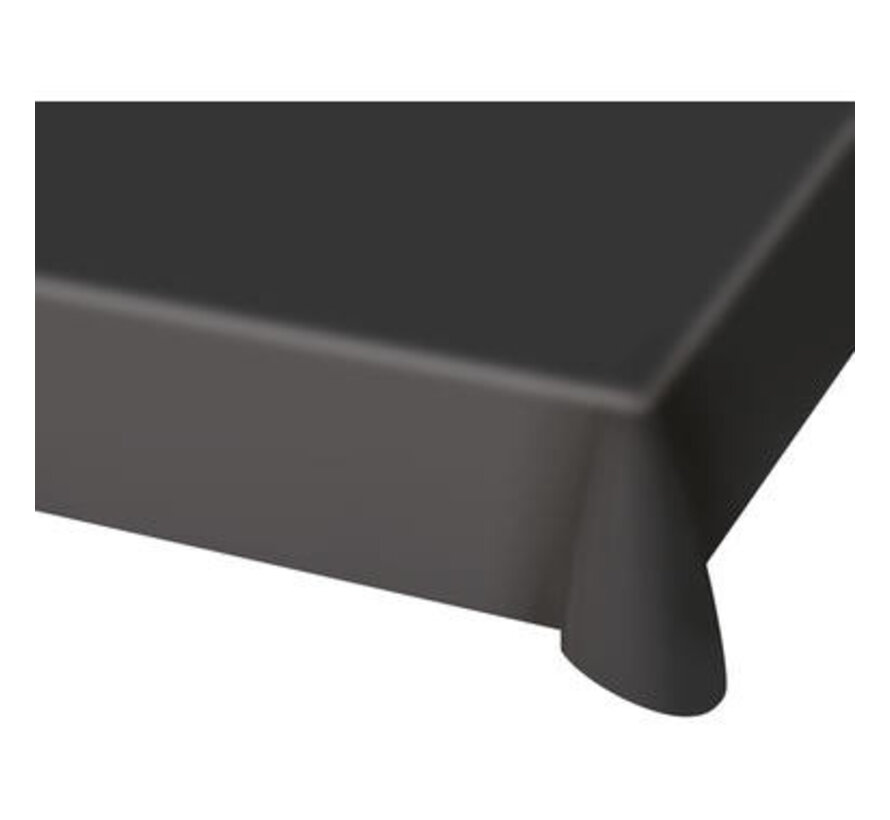 ZWART TAFELKLEED - 130X180 CM