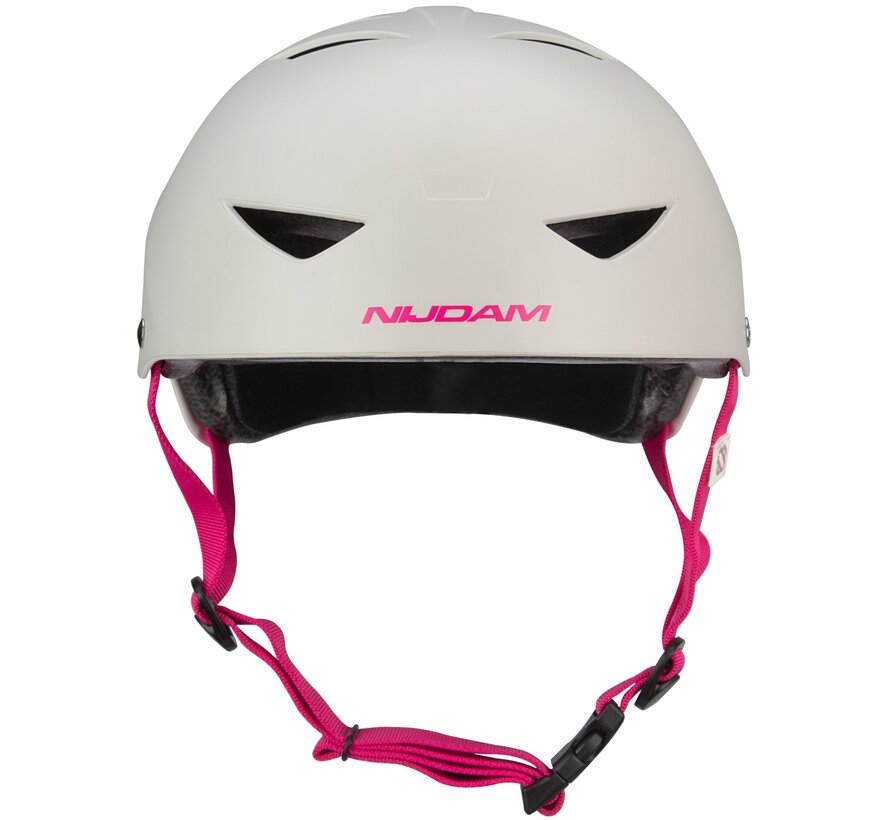 NIJDAM SKATE HELM - PINKY SWEAR