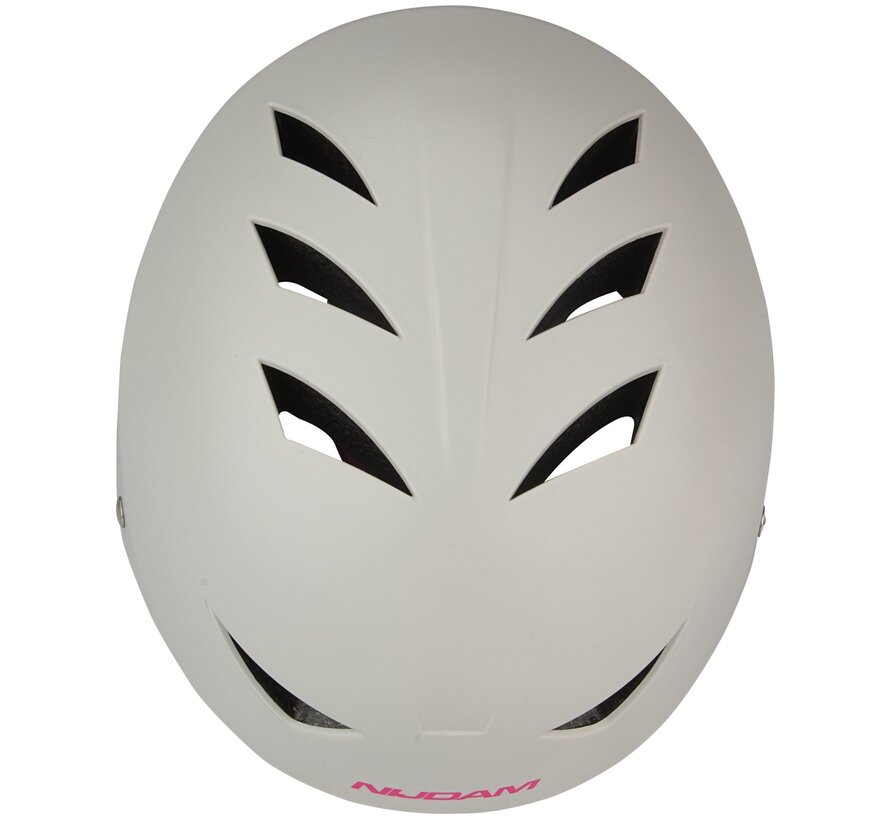 NIJDAM SKATE HELM - PINKY SWEAR