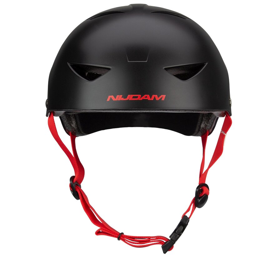 NIJDAM SKATE HELM - VERT FYRE