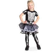 HALLOWEEN SKELET JURKJE KINDEREN - MAAT M