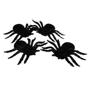 HALLOWEEN SET VAN 4 SPINNEN