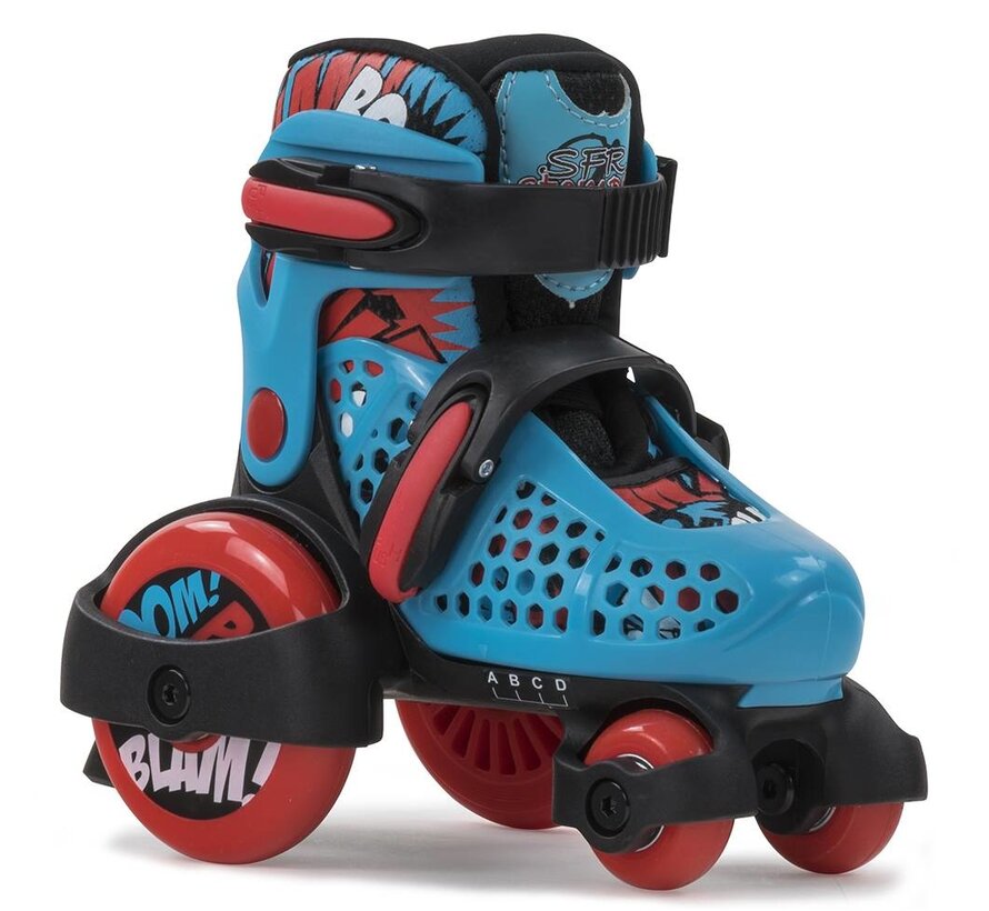 SFR STOMPER VERSTELBARE JONGENS ROLSCHAATSEN