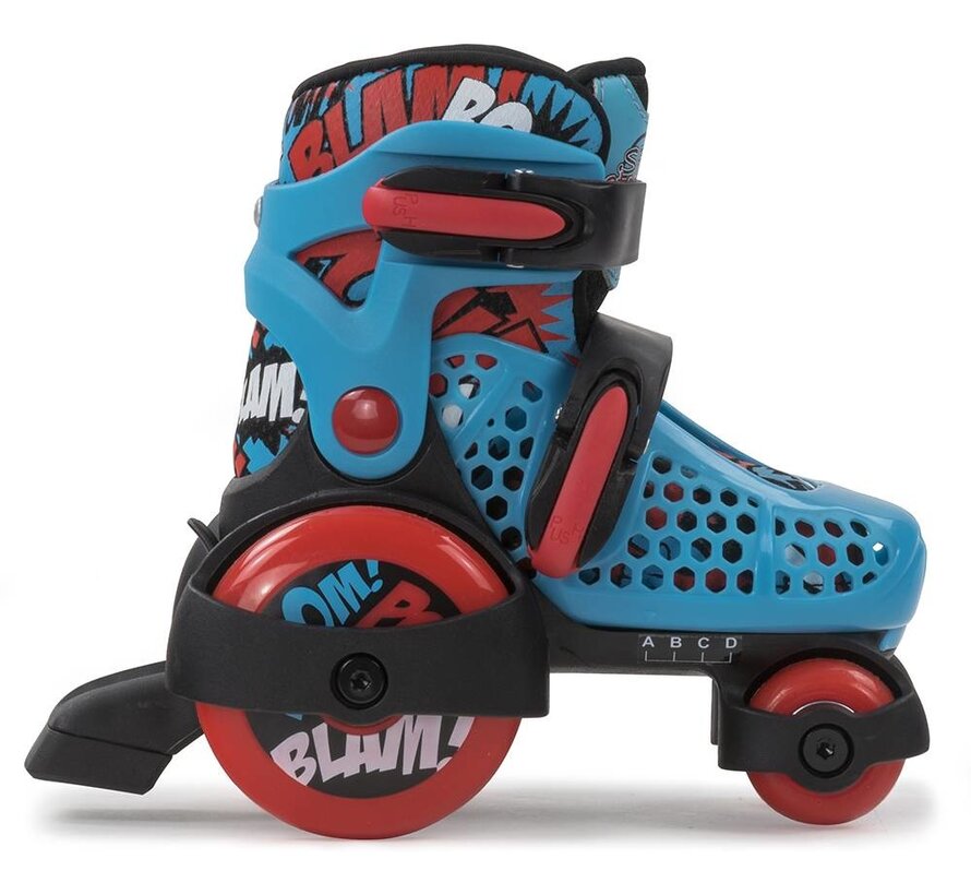 SFR STOMPER VERSTELBARE JONGENS ROLSCHAATSEN