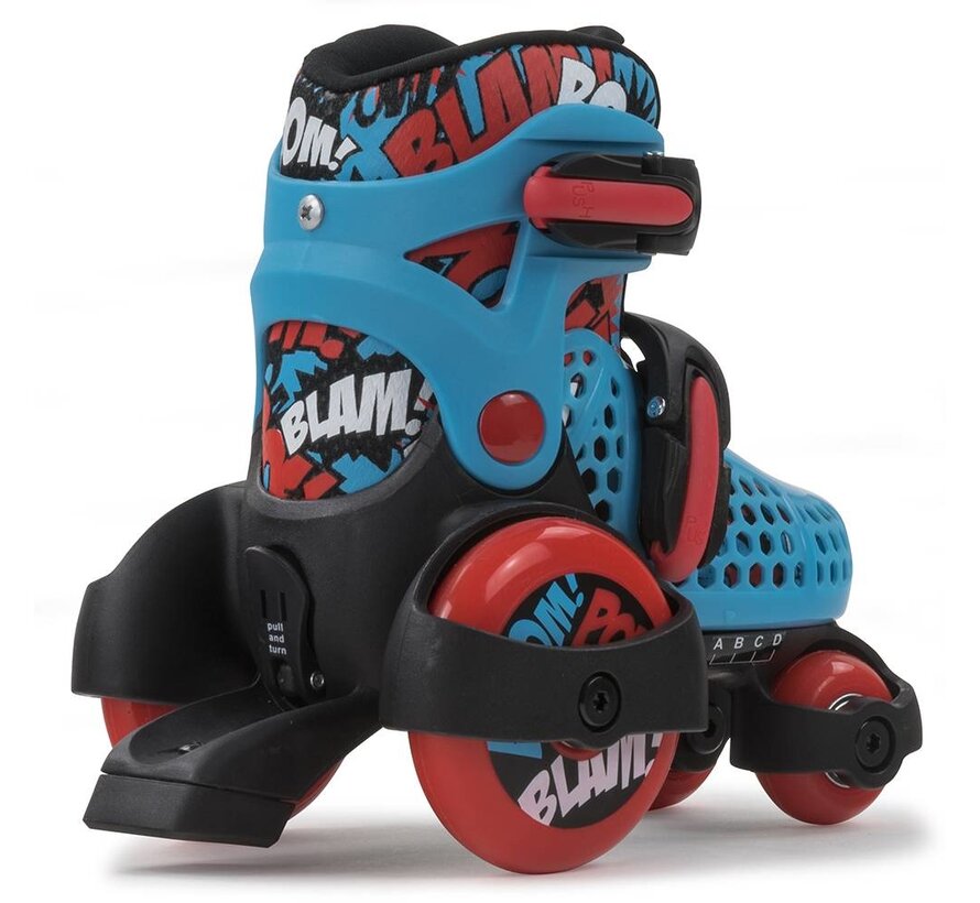 SFR STOMPER VERSTELBARE JONGENS ROLSCHAATSEN