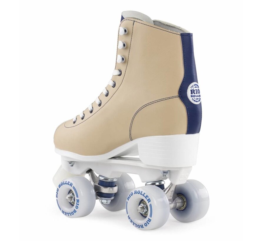 FIGURE SCRIPT TAN/BLEU ROLSCHAATSEN