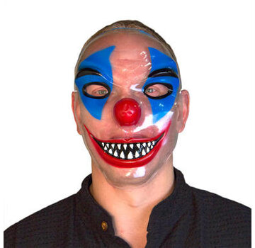 HALLOWEEN TRANSPARANT CLOWN HORROR MASKER