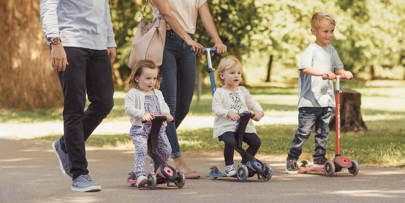 De 4 in 1<br>kinderstep!