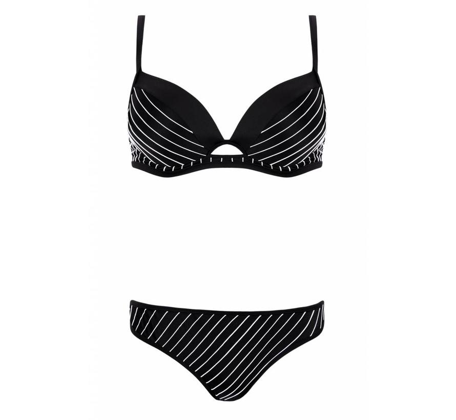 bikini & slip zwart f21c-470 - talio