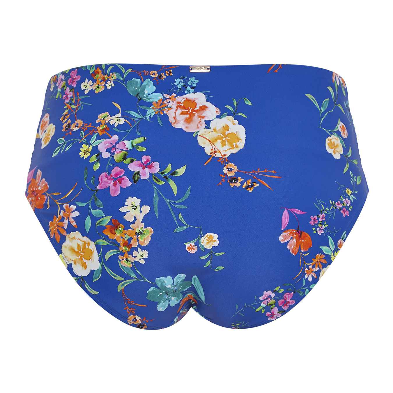 Panache Swim Slip Florentine Cobalt Floral SW1056 Talio