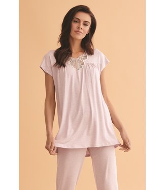 Vanilla Night & Day Pyjama Purple Melange 3421