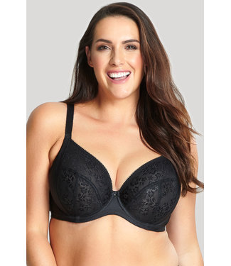 Sculptresse Roxie Plunge Bh Black 9586