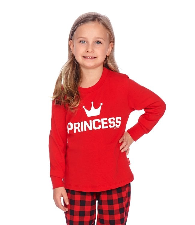 Doctor Nap Familie Pyjama voor meisjes Princess Rood PDG.9750