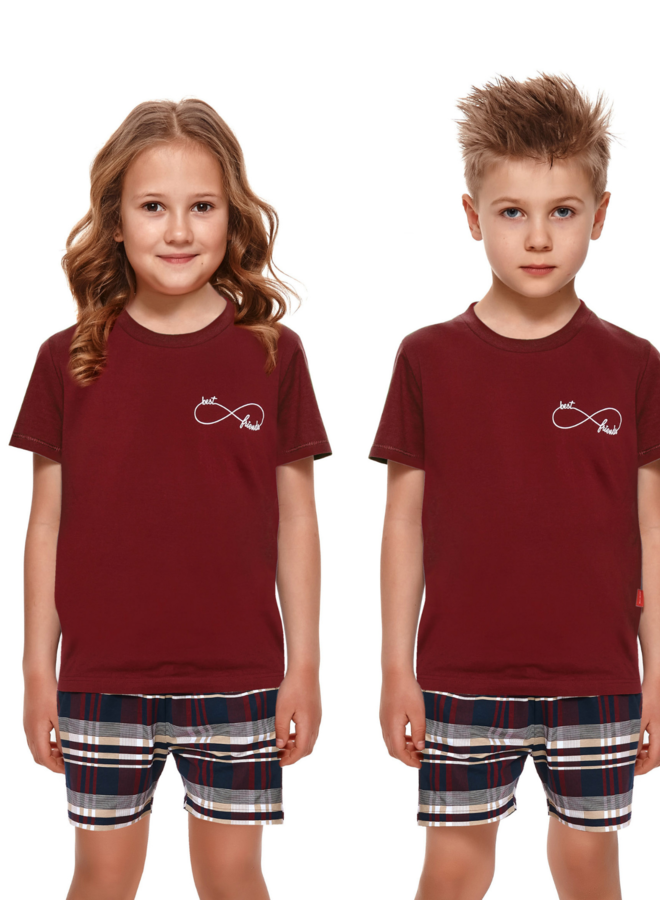 Pyjama voor kinderen Best Friends Sangria PDU.4269