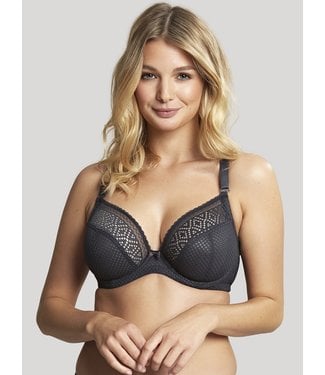 Cleo by Panache Atlanta Plunge Bh Graphite 10006