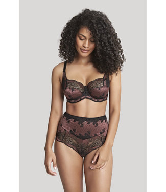 Panache Hoge Slip Clara Black/Fig 7254