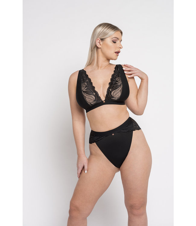 Scantilly Slip Indulgence Zwart ST010208