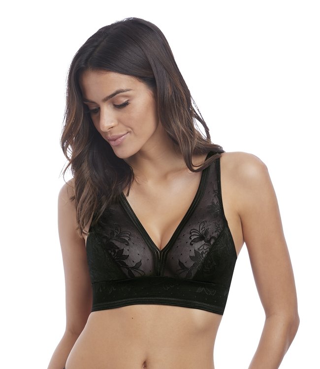 Wacoal Net Effects Bralette Zwart WA810340