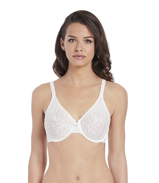 Wacoal Halo Lace Naadloze Full Cup Bh Ivory WA851205