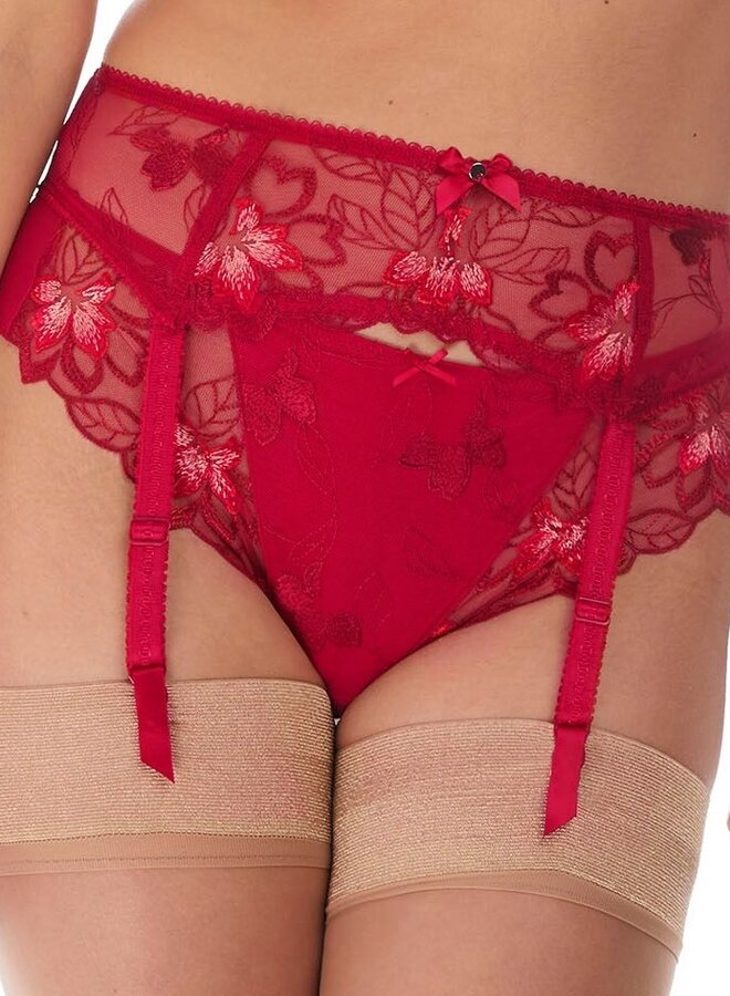 Jarretels Leona Red FL2689