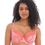 Erin Plunge Bh Hot Coral AA3231