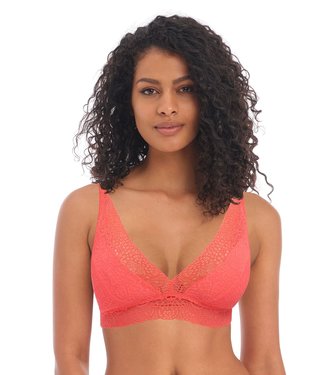 Freya Erin Bralette Hot Coral AA3233