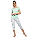 Cornette Pyjama voor dames (3-delig set) Let Me Sleep 665/282