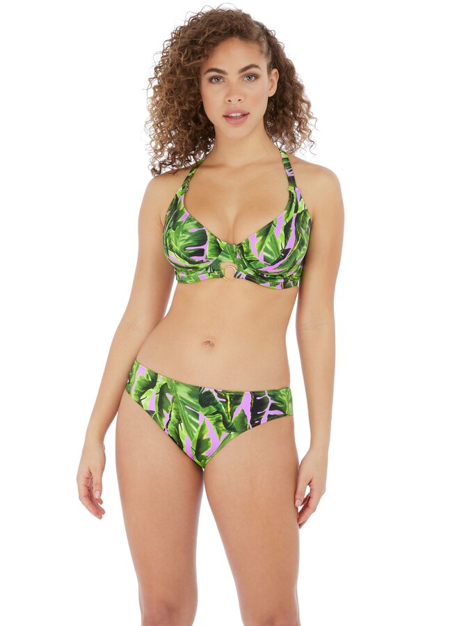 Bikini Top Jungle Oasis High Apex Cassis AS6840