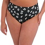 Bikini Slip Plain Sailing Black Daisy ES7273