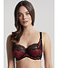 Panache Clara Full Cup Bh Noir/Ruby 7255