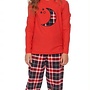 Pyjama voor kinderen Flanel Red  PDU.4507