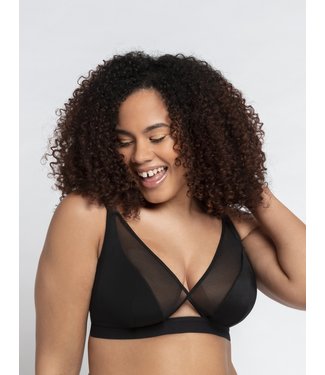 Curvy Kate Get Up & Chill Bralette Zwart CK040110