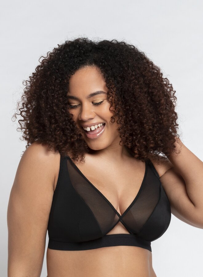 Get Up & Chill Bralette Zwart CK040110