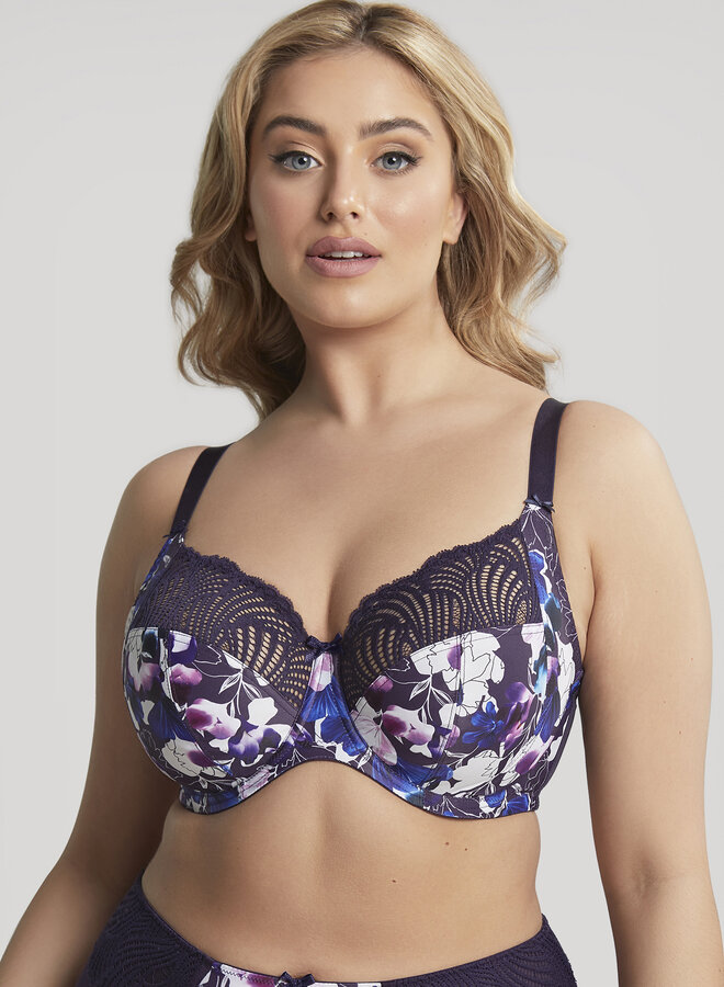 Arianna Full Cup Bh Damson Floral 10275