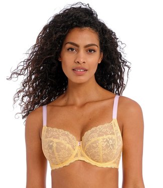 Freya Offbeat Side Support Bh Lemon Fizz AA5451